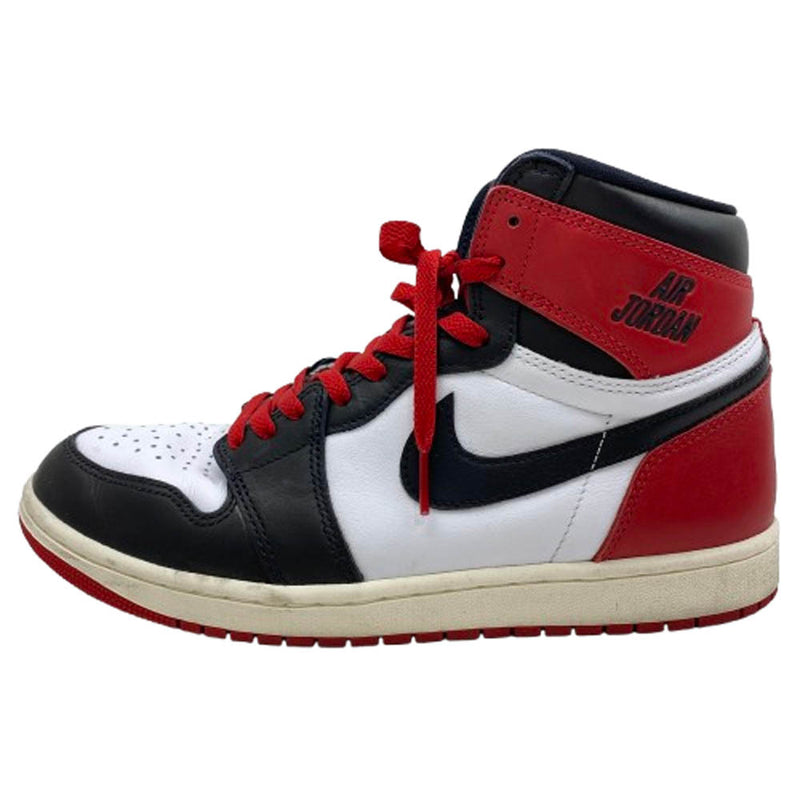 NIKE ナイキ DZ5485-106 Air Jordan 1 Retro High OG Black Toe Reimagined AJ1 エアジョーダン1 レトロ ハイカットスニーカー レッド系 28cm【中古】