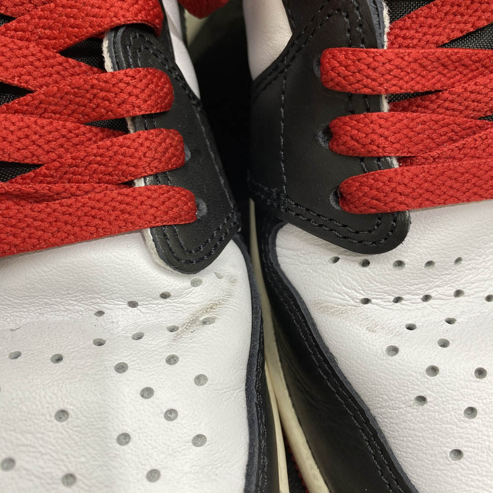 NIKE ナイキ DZ5485-106 Air Jordan 1 Retro High OG Black Toe Reimagined AJ1 エアジョーダン1 レトロ ハイカットスニーカー レッド系 28cm【中古】
