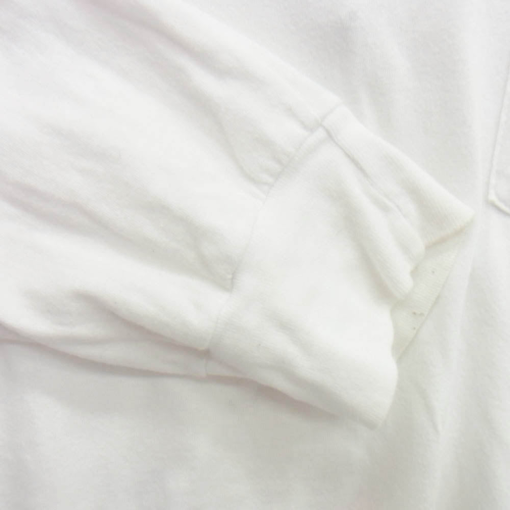 CHROME HEARTS クロムハーツ（原本無） MLTCOL CEM CRS L/S Tee マルチカラー セメタリークロス プリント 長袖カットソー ホワイト系 L【中古】