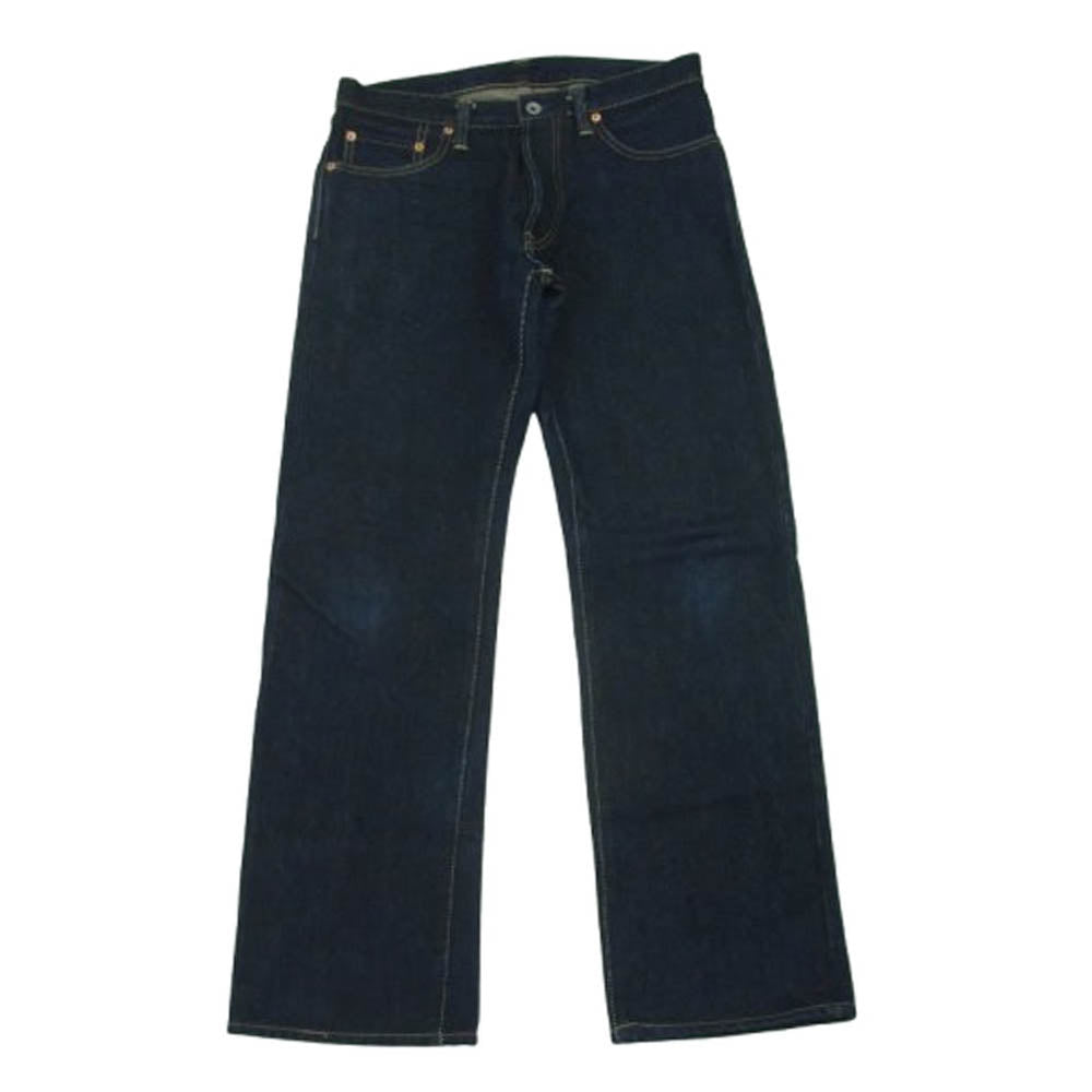 IRON HEART アイアンハート LOT 634S 21oz セルビッチ デニム ストレート パンツ インディゴブルー系 W33【中古】
