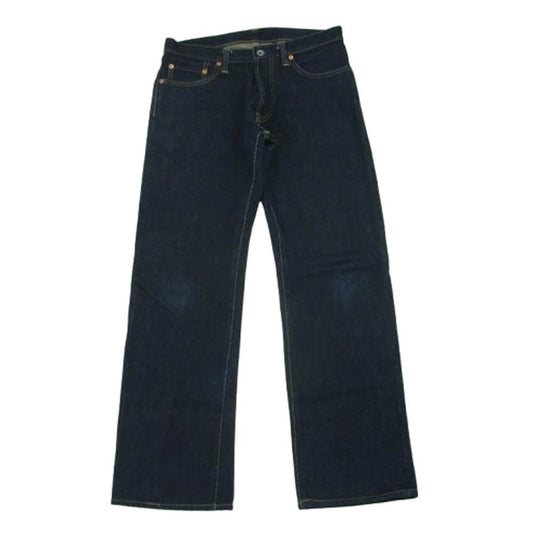 IRON HEART アイアンハート LOT 634S 21oz セルビッチ デニム ストレート パンツ インディゴブルー系 W33【中古】