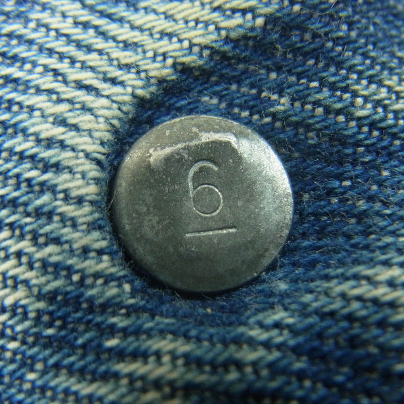 Levis リーバイス 501 66 後期 オリジナル ビンテージ　ボタン裏6 中古・古着通販】LEVI'S (リーバイス) 66後期デニムパンツ 501 ボタン