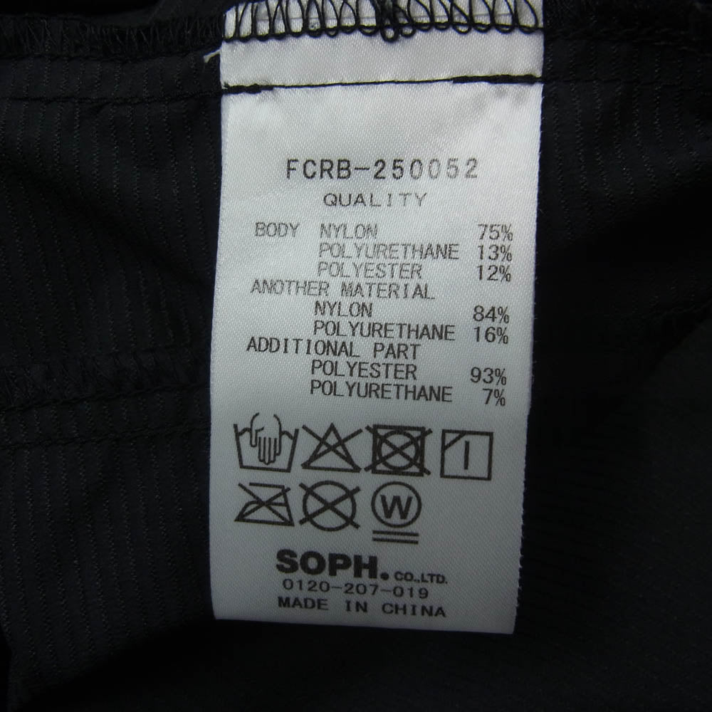 F.C.R.B. エフシーアールビー 25SS FCRB-250052 BREATHABLE TRAIL PANTS トレイル パンツ ブラック系 M【中古】