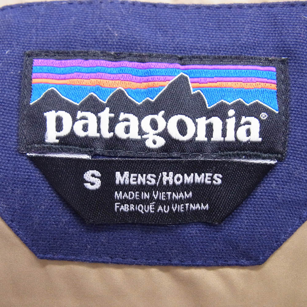 patagonia パタゴニア 13AW 27585 13年製 BIVY DOWN VEST ダウン ベスト ブルー系 ネイビー系 S【中古】