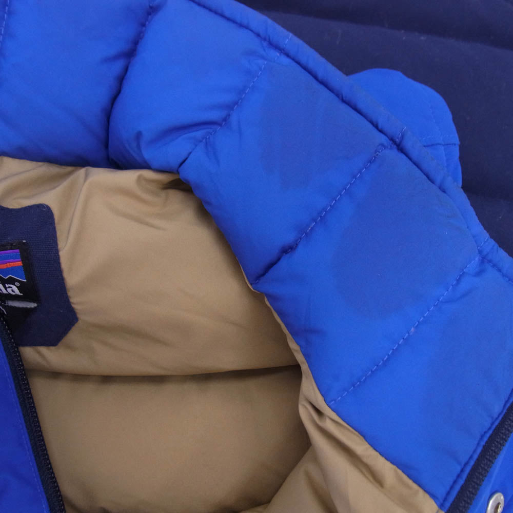 patagonia パタゴニア 13AW 27585 13年製 BIVY DOWN VEST ダウン ベスト ブルー系 ネイビー系 S【中古】