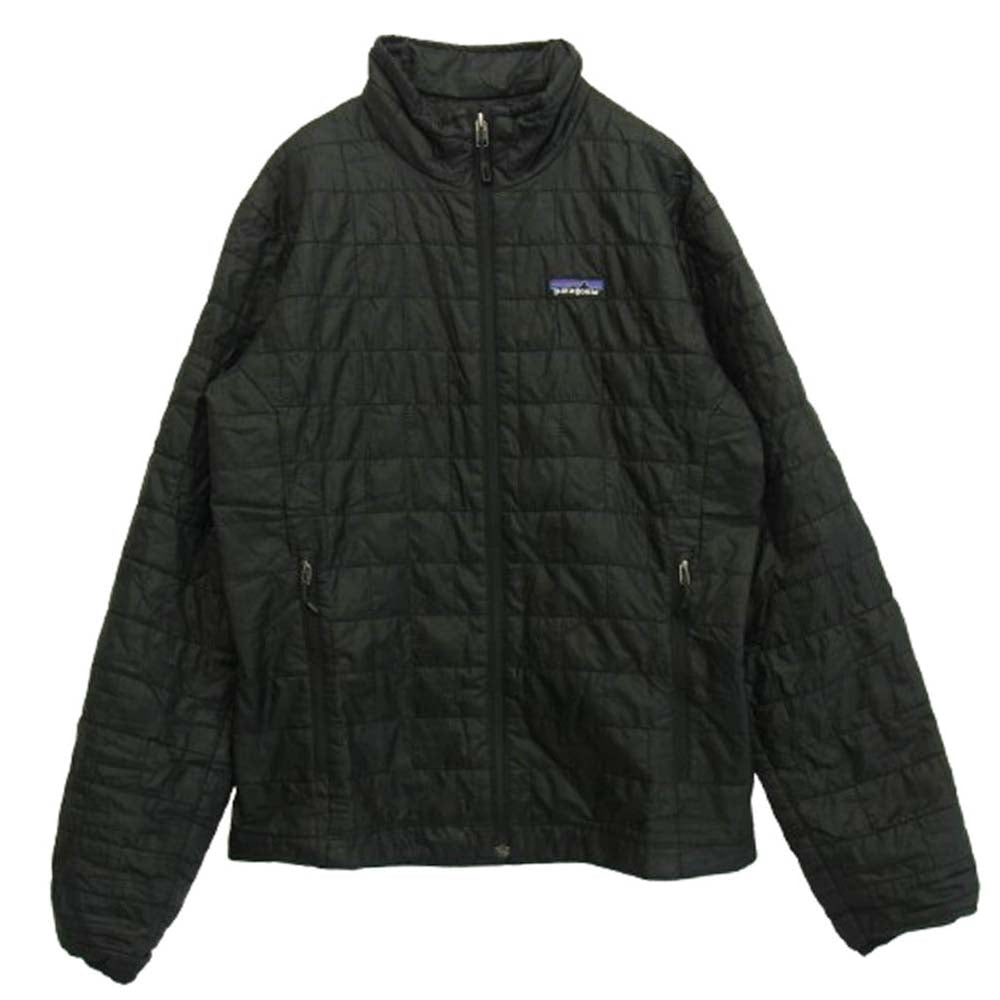 patagonia パタゴニア 15SS 84211 15年製 NANO PUFF JKT ナノパフ ジャケット プリマロフト 中綿 ブラック系 S【中古】