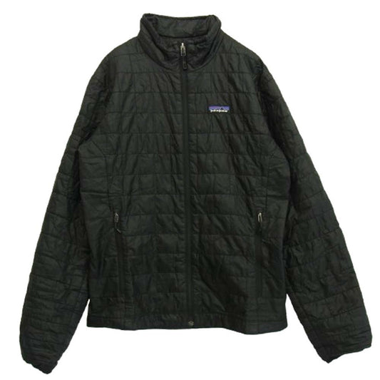 patagonia パタゴニア 15SS 84211 15年製 NANO PUFF JKT ナノパフ ジャケット プリマロフト 中綿 ブラック系 S【中古】