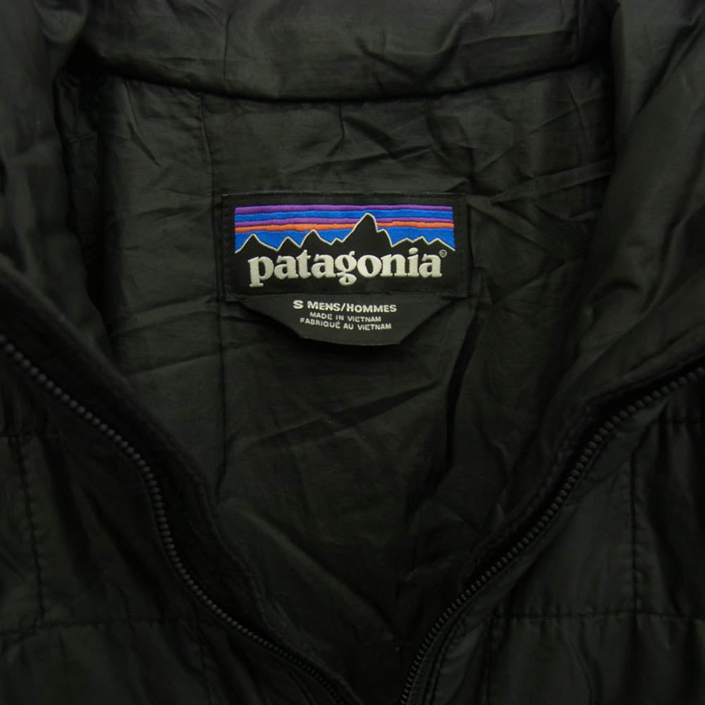 patagonia パタゴニア 15SS 84211 15年製 NANO PUFF JKT ナノパフ ジャケット プリマロフト 中綿 ブラック系 S【中古】