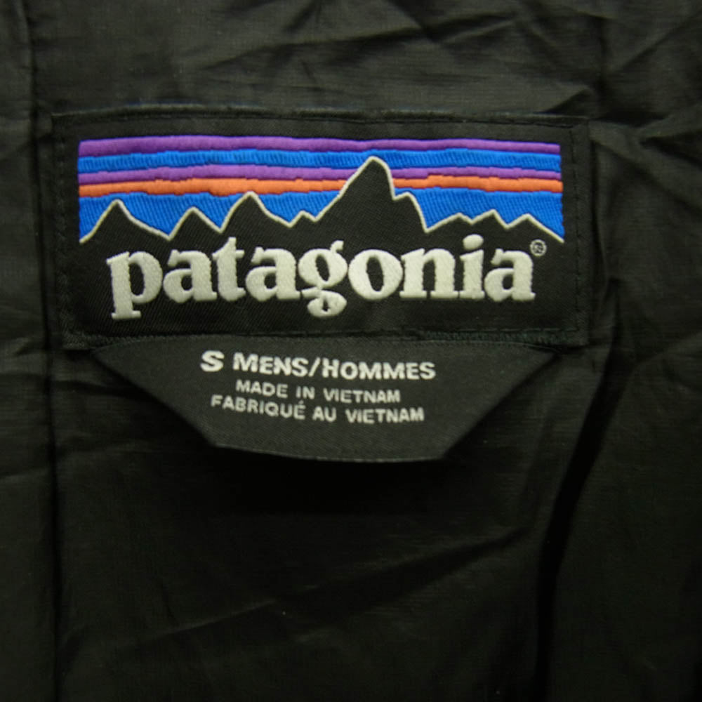 patagonia パタゴニア 15SS 84211 15年製 NANO PUFF JKT ナノパフ ジャケット プリマロフト 中綿 ブラック系 S【中古】