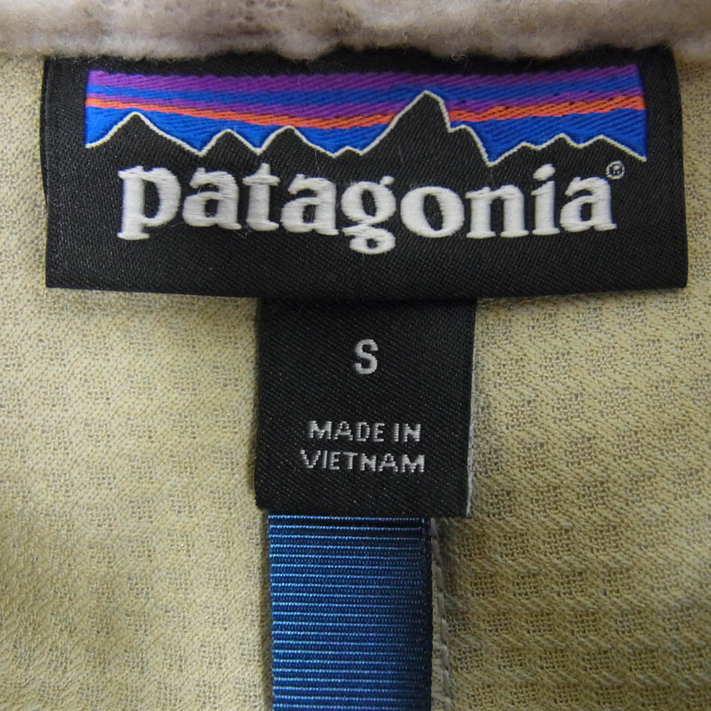 patagonia パタゴニア 18AW 23048 18年製 CLASSIC RETRO-X VEST クラシック レトロ X フリース ベスト ベージュ系 S【中古】
