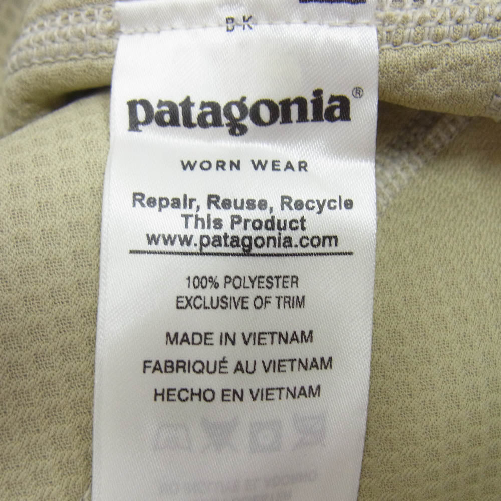 patagonia パタゴニア 18AW 23048 18年製 CLASSIC RETRO-X VEST クラシック レトロ X フリース ベスト ベージュ系 S【中古】