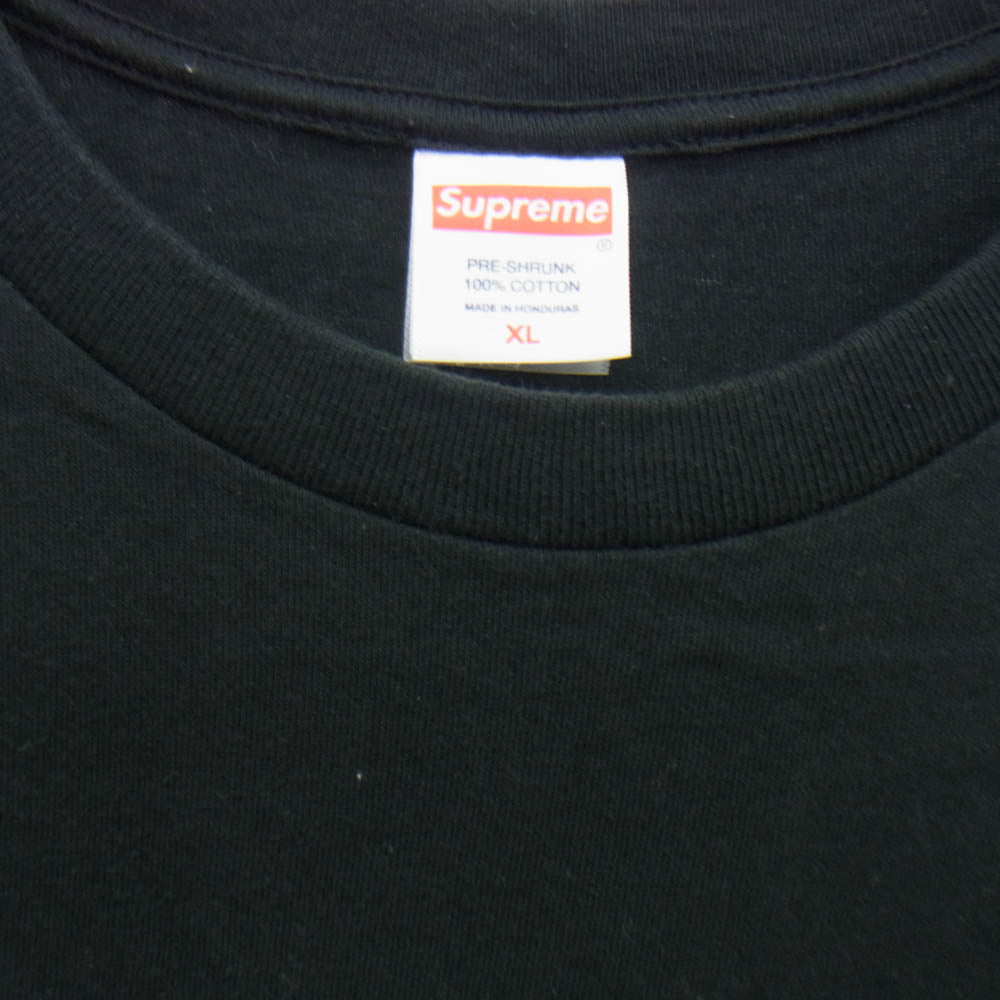 Supreme シュプリーム 25SS Damien Hirst Tee ダミアン・ハースト プリント Tシャツ 半袖カットソー ブラック系 XL【中古】