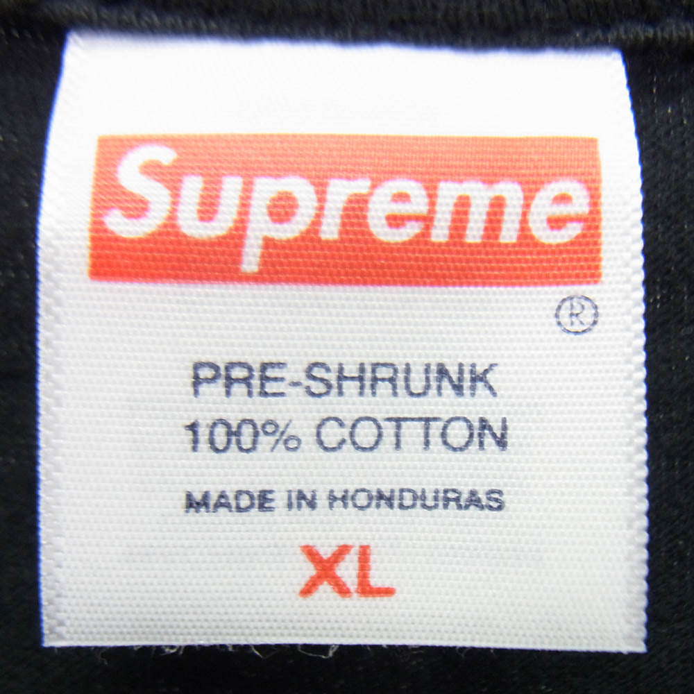 Supreme シュプリーム 25SS Damien Hirst Tee ダミアン・ハースト プリント Tシャツ 半袖カットソー ブラック系 XL【中古】