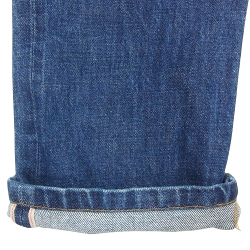 A.P.C. アーペーセー NEW STANDARD イーストバイウエスト期 日本製 赤耳 セルビッチデニム パンツ インディゴブルー系 30【中古】