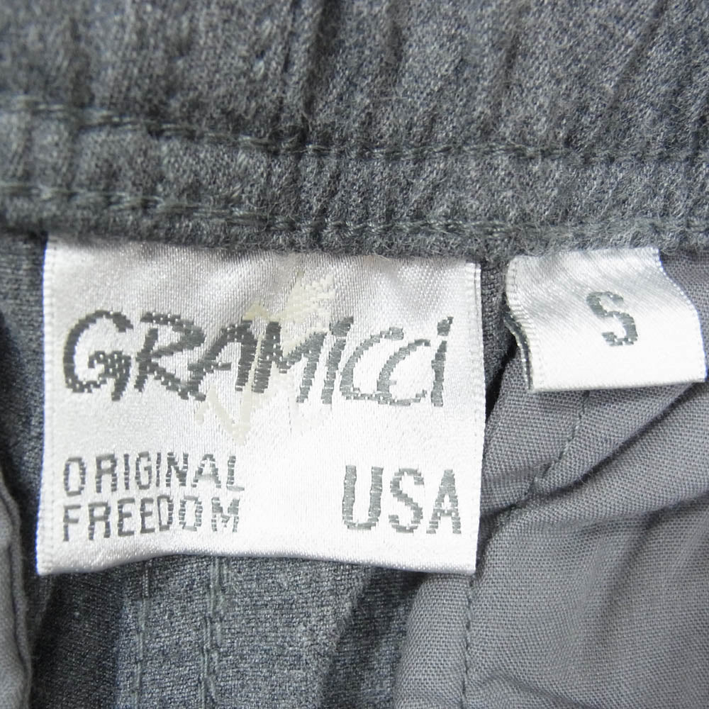 Gramicci グラミチ 18AW 0816-FDJ NEW NARROW PANTS ナローパンツ ストレッチ グレー系 S【中古】