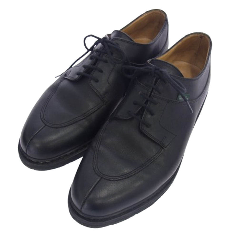 Paraboot パラブーツ 705109 AVIGNON アヴィニョン Uチップ レザー シューズ ブラック系 7【中古】