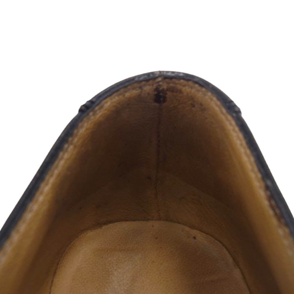 Paraboot パラブーツ 705109 AVIGNON アヴィニョン Uチップ レザー シューズ ブラック系 7【中古】
