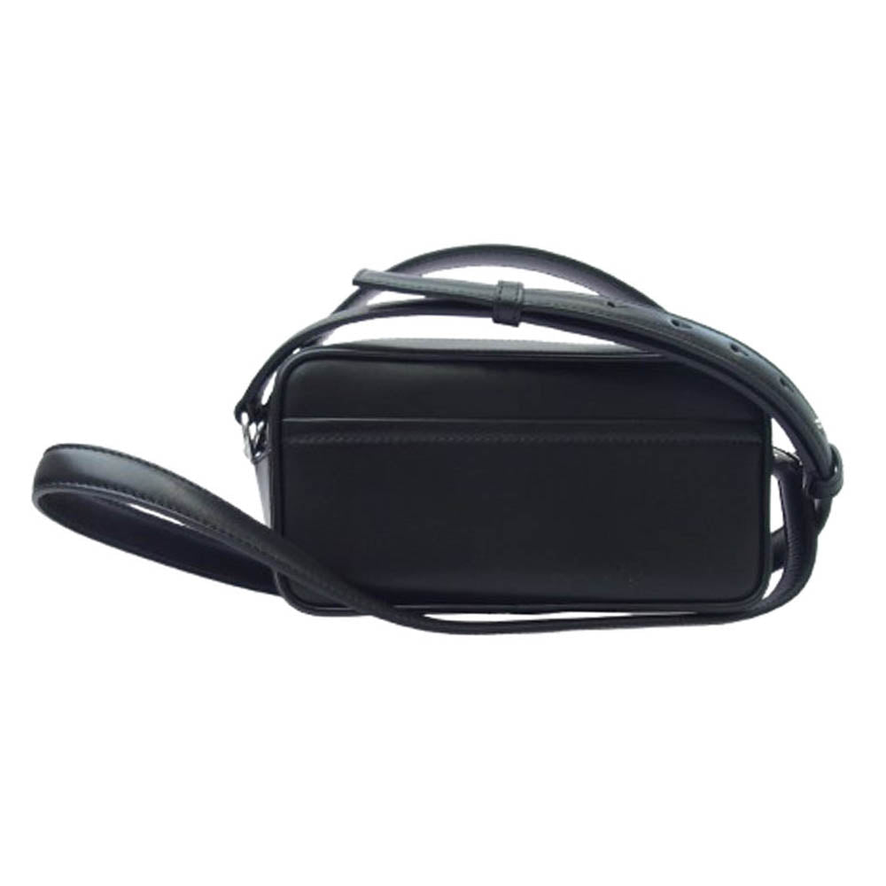 ジャックムス Le Baneto camera bag ロゴ レザー ショルダー ハンド カメラ バッグ ブラック系【極上美品】【中古】