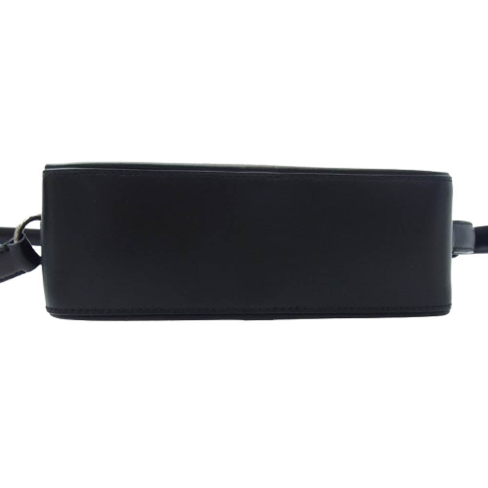 ジャックムス Le Baneto camera bag ロゴ レザー ショルダー ハンド カメラ バッグ ブラック系【極上美品】【中古】