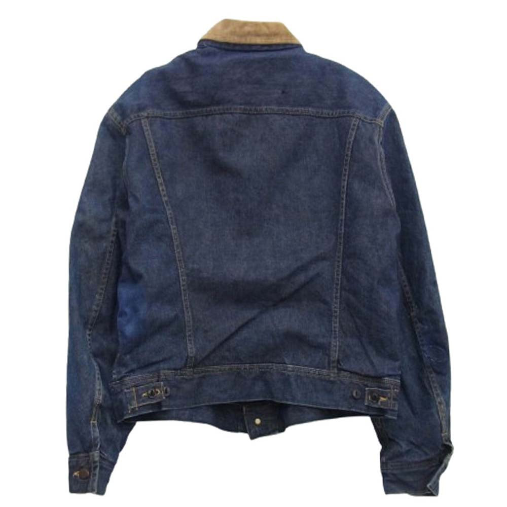 Lee リー USA製 Vintage ヴィンテージ 70s STORM RIDER ストームライダー デニム ジャケット インディゴブルー系 46【中古】