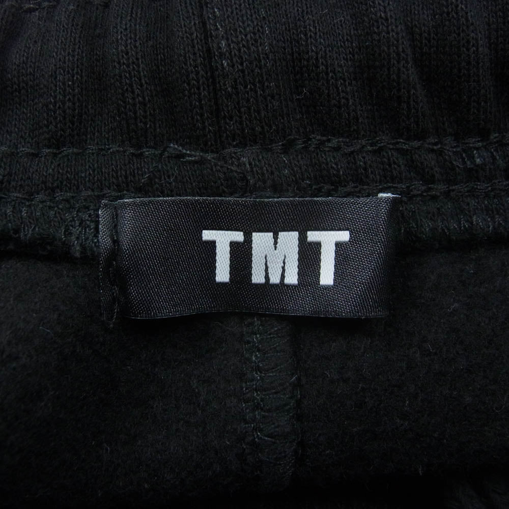 TMT ティーエムティー TPT-F24SP02 カレッジプリント スウェット パンツ ブラック系 L【美品】【中古】