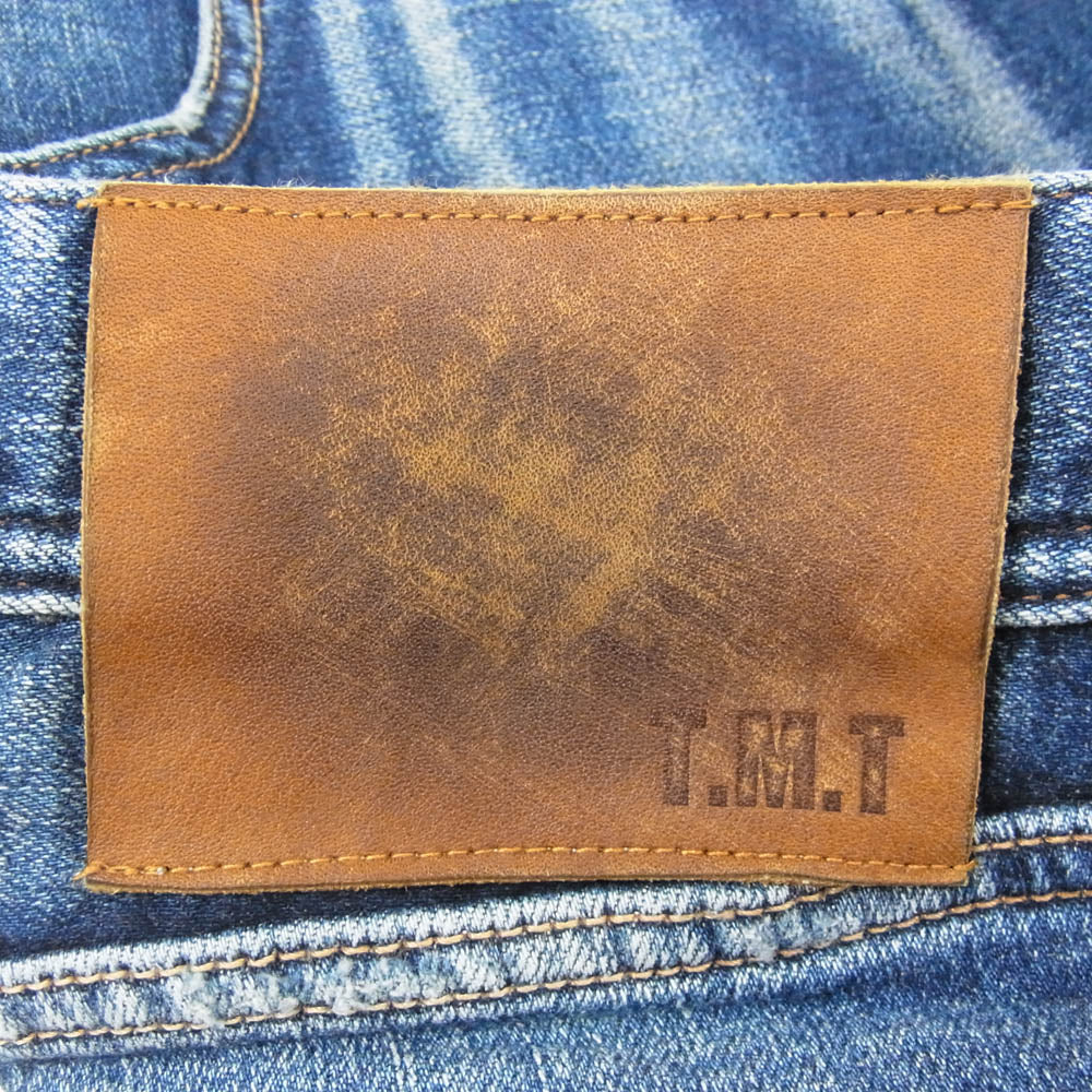 TMT ティーエムティー TPT-S2206 HYBRID STRETCH DENIM 5P ハイブリッド ストレッチ デニム パンツ インディゴブルー系 L【中古】