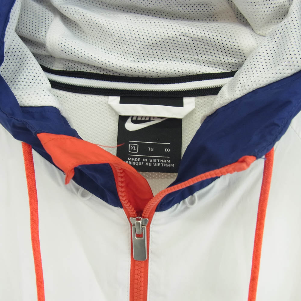 NIKE ナイキ 892422-421 × PARIS SAINT GERMAIN ナイロンジャケット ブルー系 XL【中古】