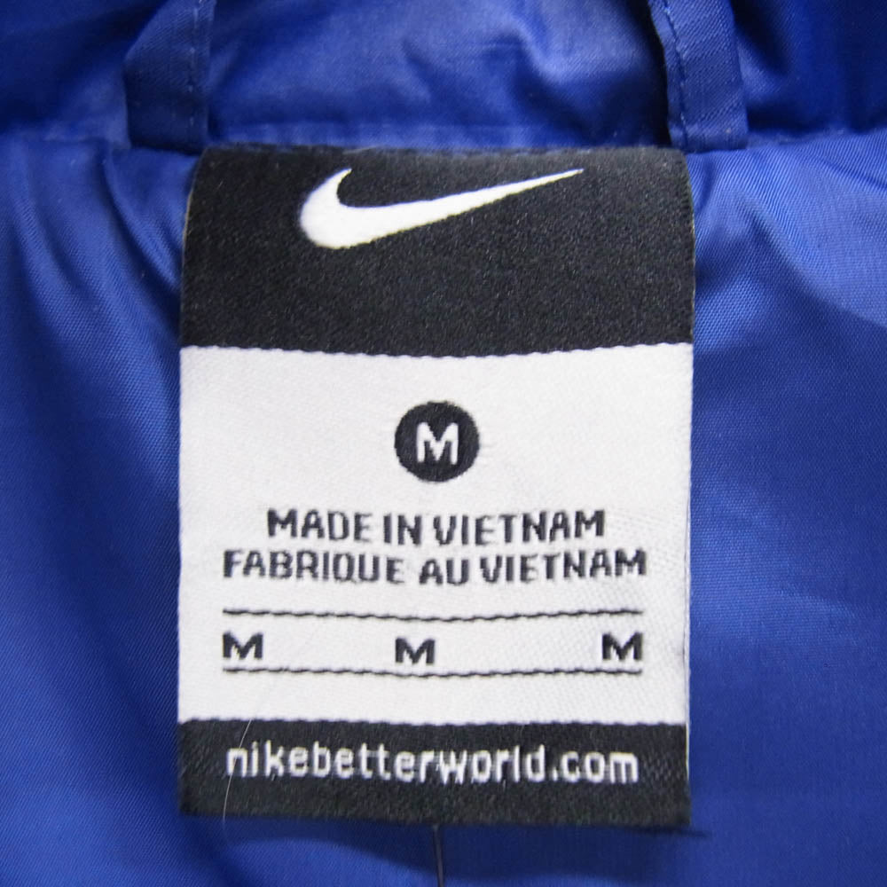 NIKE ナイキ 505286-460 FC Barcelona down jacket バルセロナ ダウンジャケット ブルー系 M【極上美品】【中古】