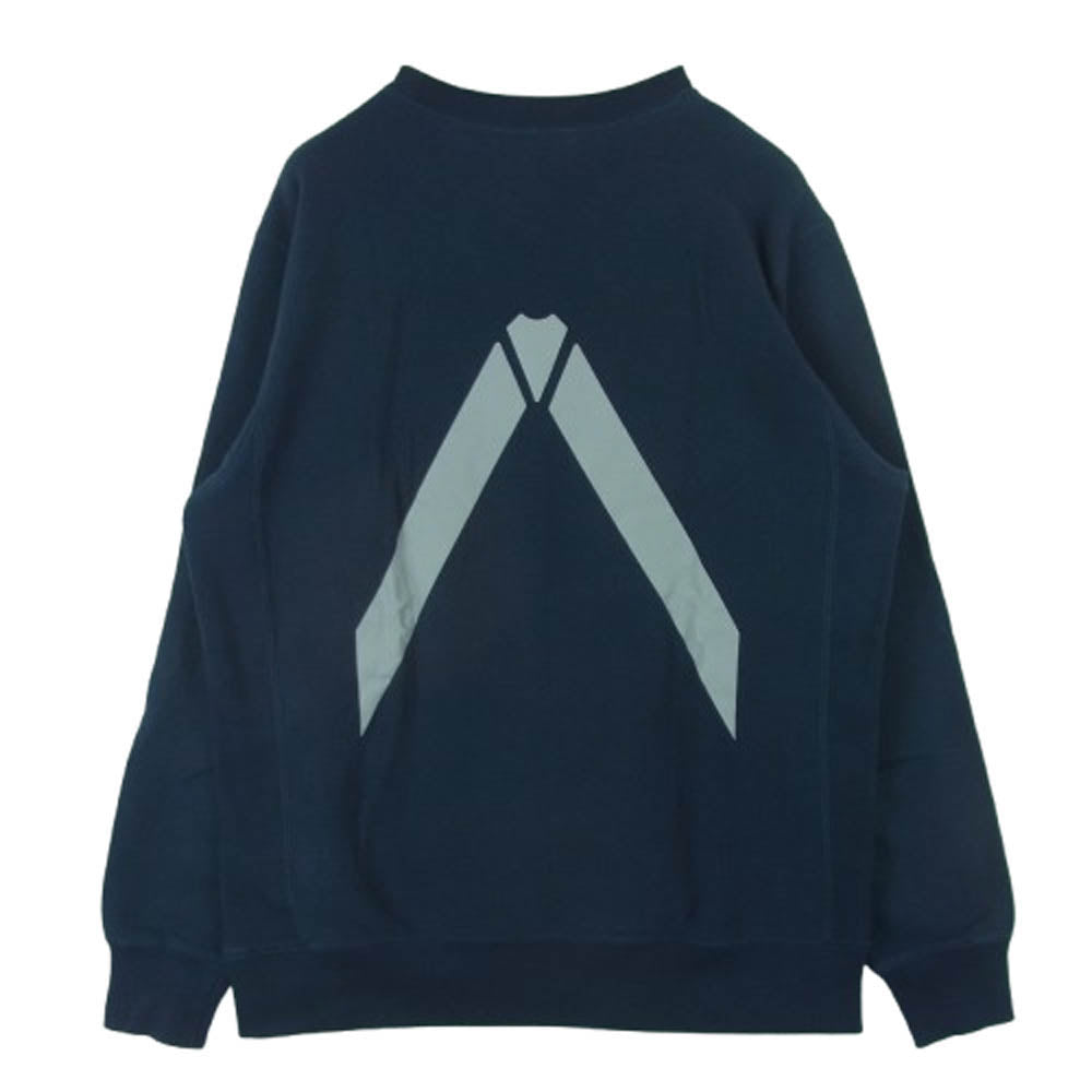 A BATHING APE アベイシングエイプ BAPE reflective logo クルーネック
