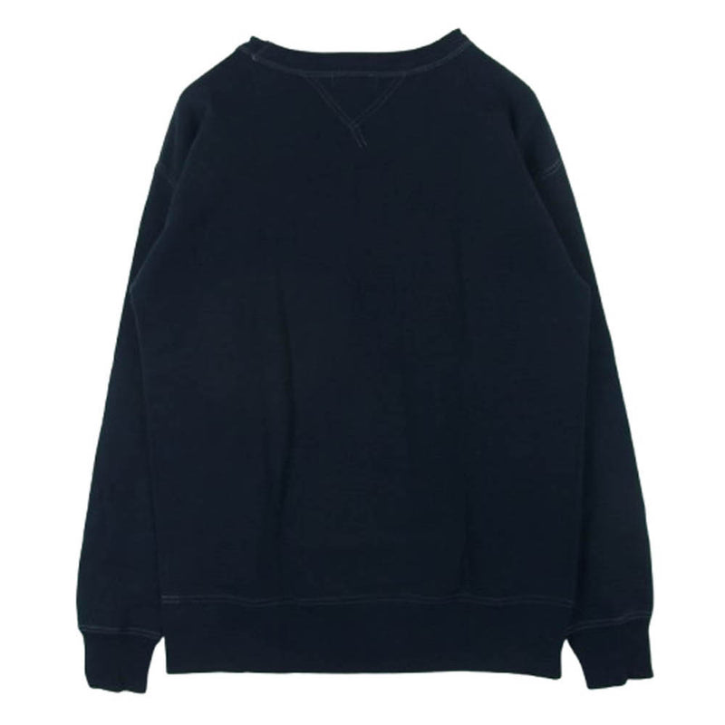 A BATHING APE アベイシングエイプ BAPE LOGO 前Vガゼット付 クルー