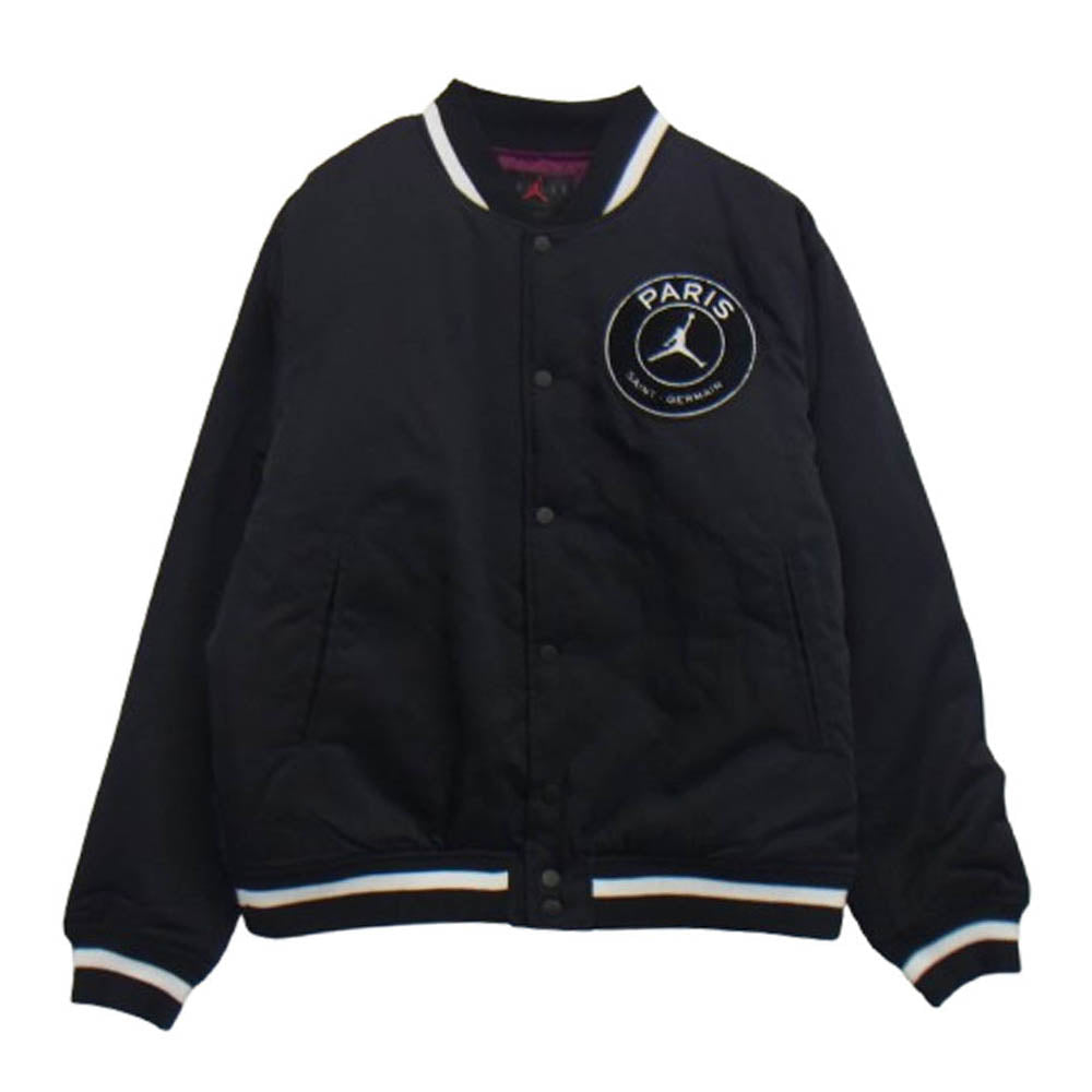NIKE ナイキ 20AW CK9666-010 × PARIS SAINT GERMAIN AIR JORDAN Brand AS M J PSG JACKET ナイロン スタジャン ブラック系 XL【中古】