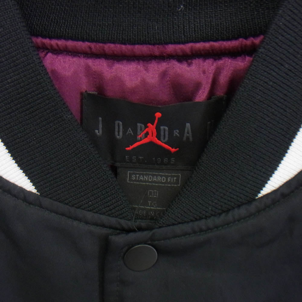 NIKE ナイキ 20AW CK9666-010 × PARIS SAINT GERMAIN AIR JORDAN Brand AS M J PSG JACKET ナイロン スタジャン ブラック系 XL【中古】