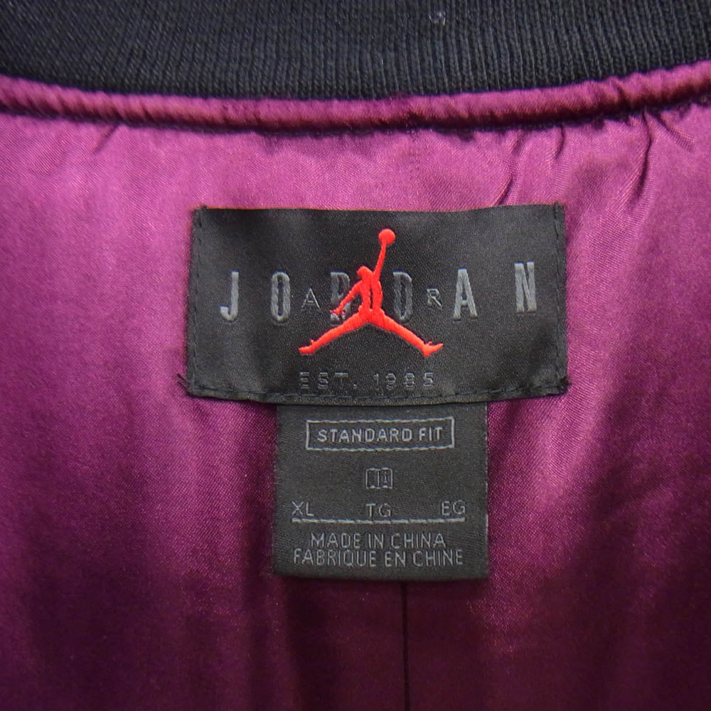 NIKE ナイキ 20AW CK9666-010 × PARIS SAINT GERMAIN AIR JORDAN Brand AS M J PSG JACKET ナイロン スタジャン ブラック系 XL【中古】