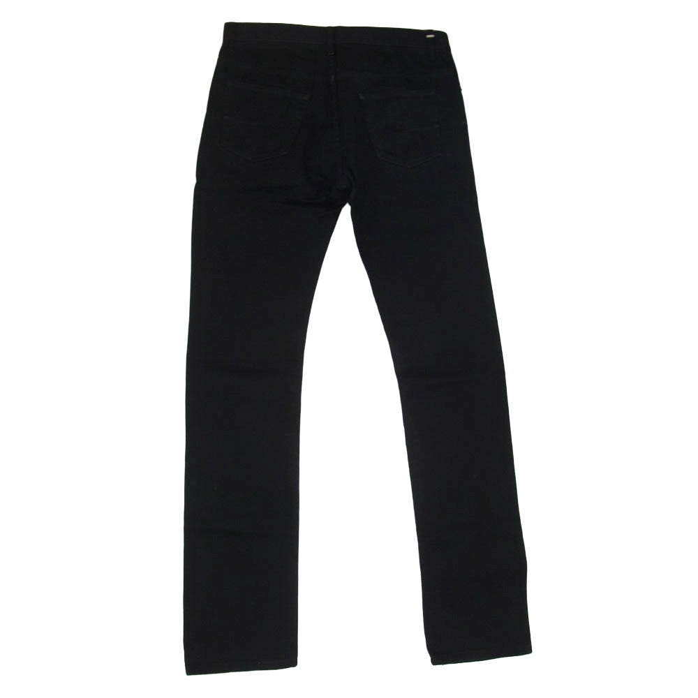 DIOR HOMME ディオールオム ボタンフライ スキニー デニム パンツ ブラック系 30【中古】
