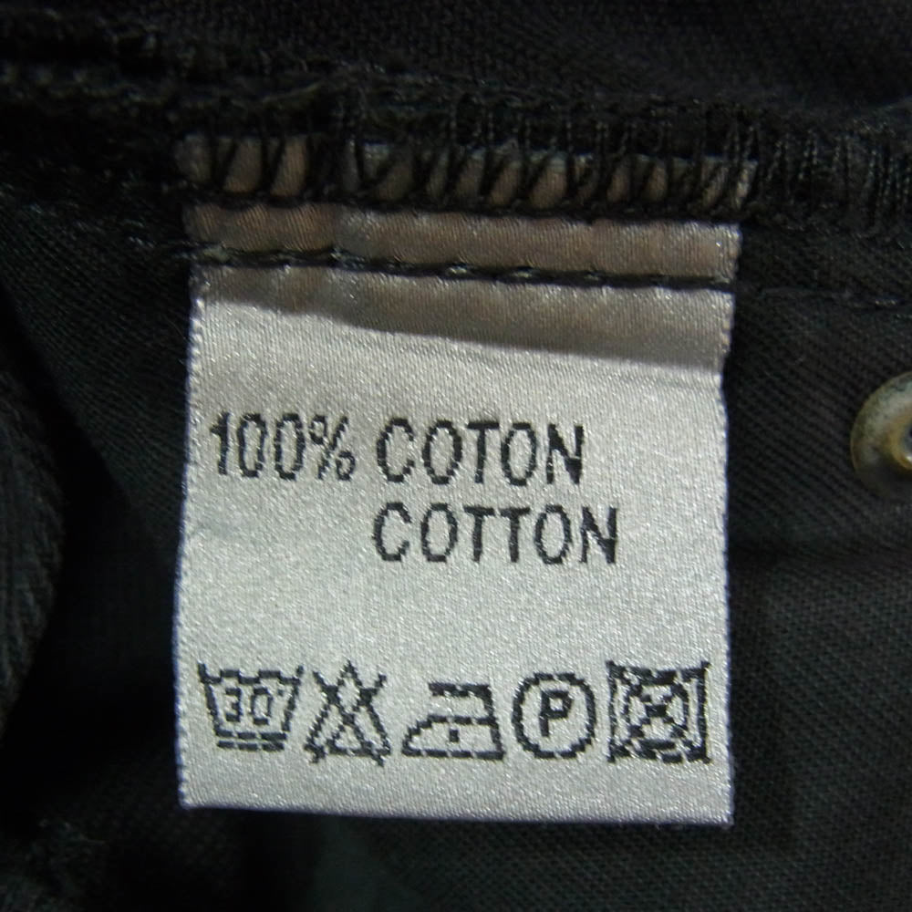 DIOR HOMME ディオールオム ボタンフライ スキニー デニム パンツ ブラック系 30【中古】