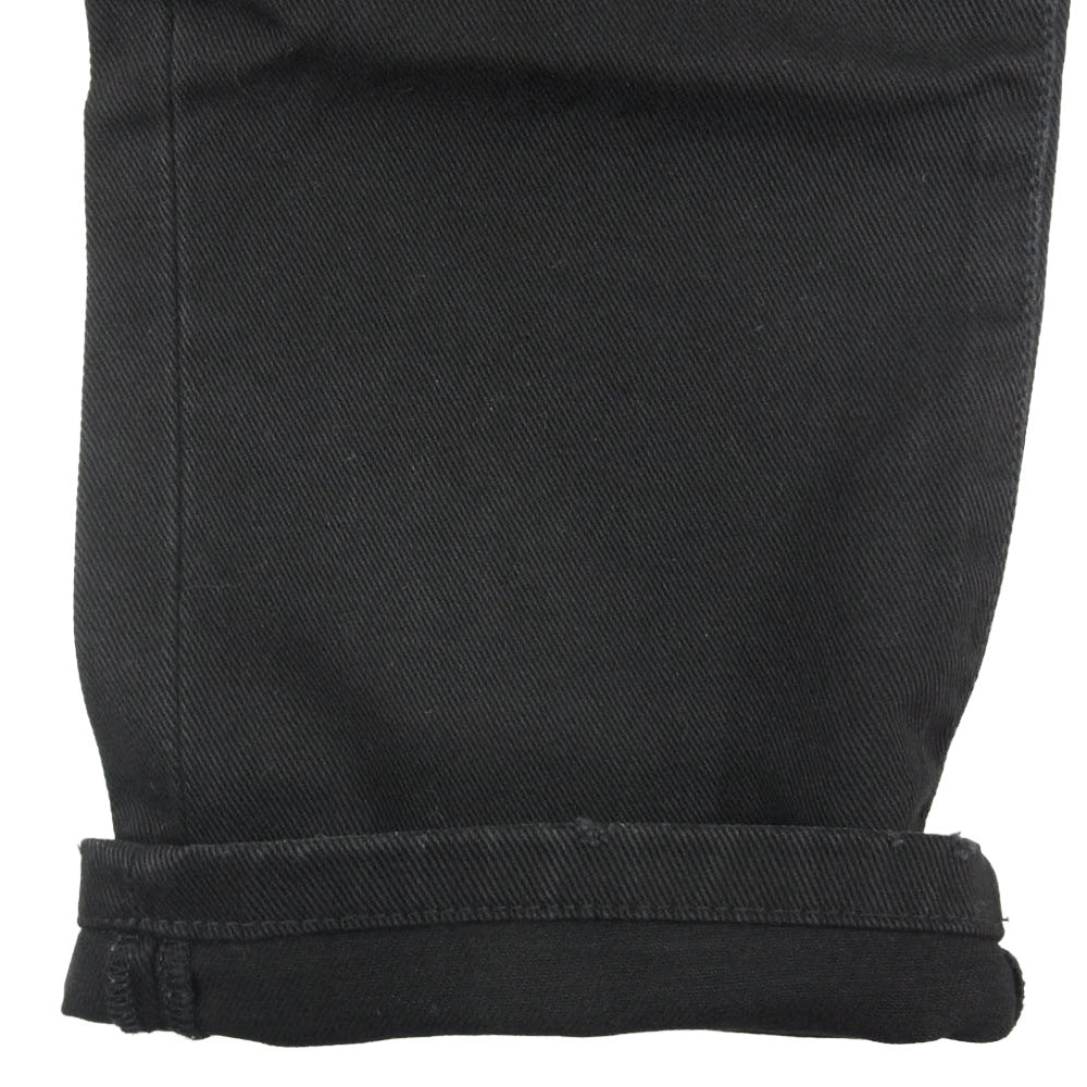 DIOR HOMME ディオールオム ボタンフライ スキニー デニム パンツ ブラック系 30【中古】