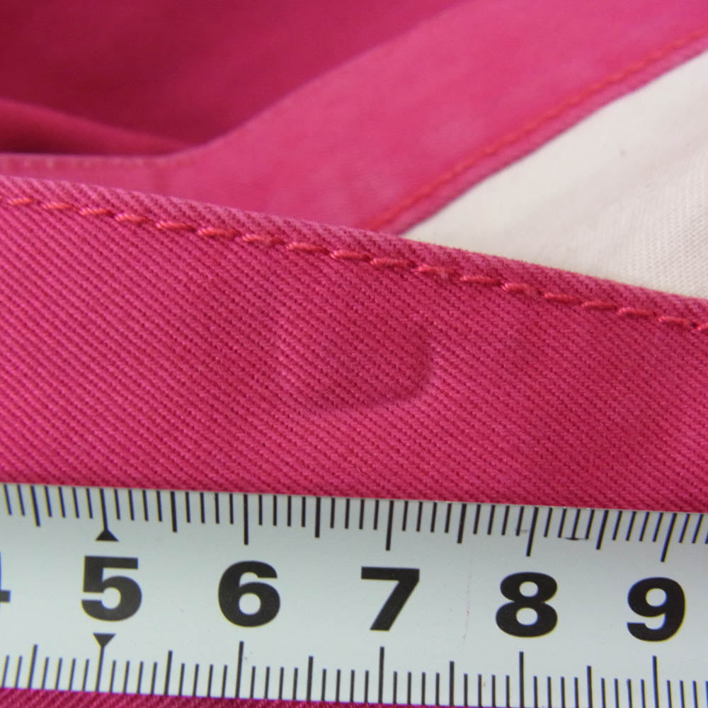 DIOR HOMME ディオールオム ボタンフライ スキニー パンツ ピンク系 32【中古】