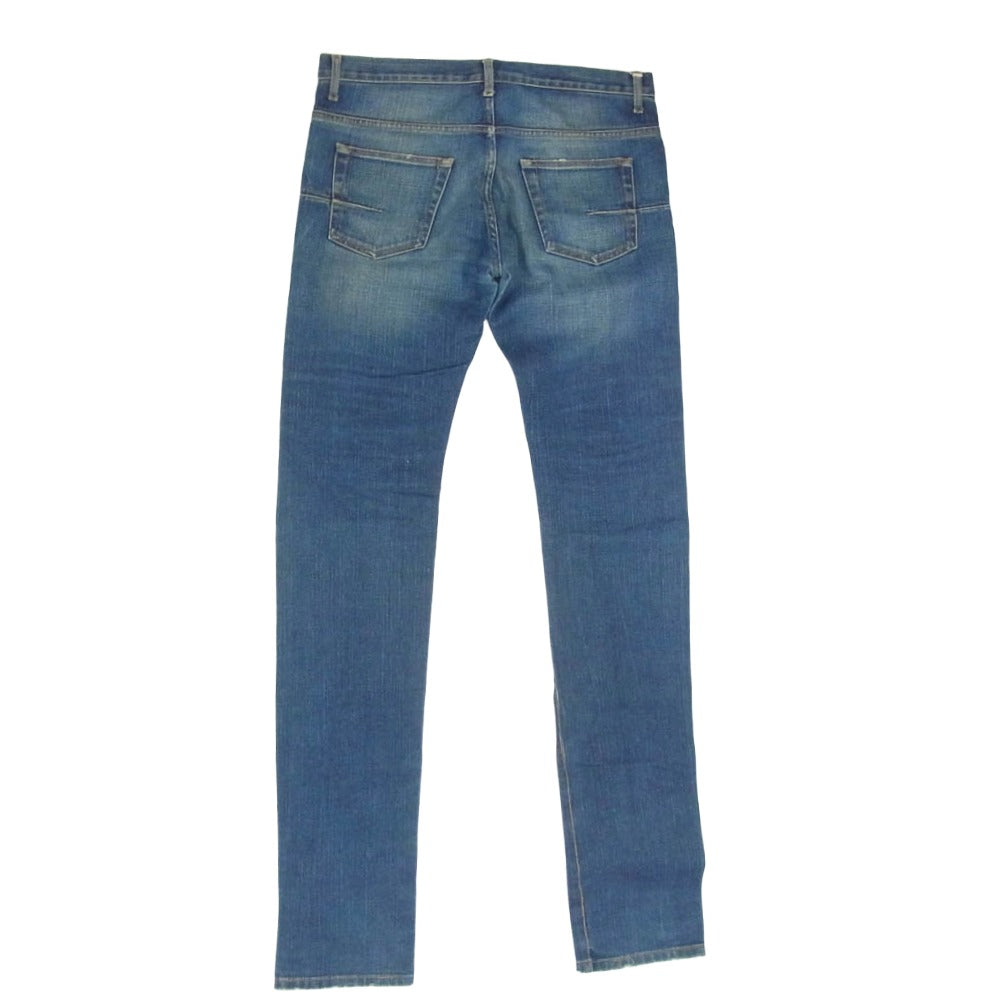 DIOR HOMME ディオールオム ボタンフライ スキニー デニム パンツ インディゴブルー系 31【中古】