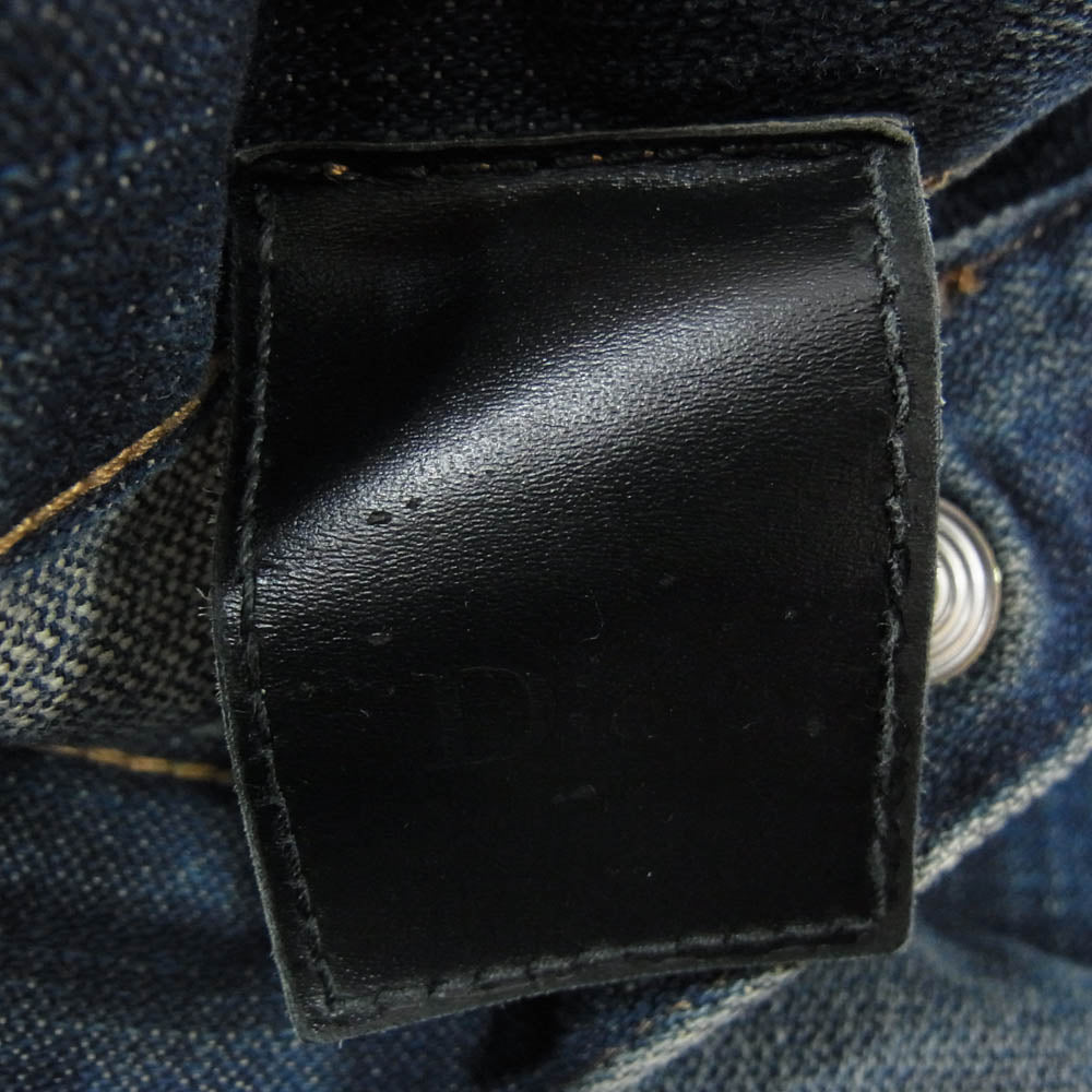 DIOR HOMME ディオールオム ボタンフライ スキニー デニム パンツ インディゴブルー系 31【中古】