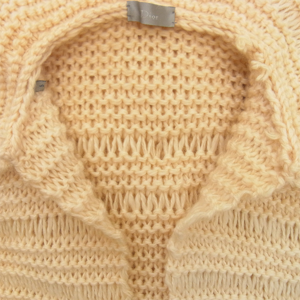 DIOR HOMME ディオールオム 05AW エディ期 モヘア混 ウール フード