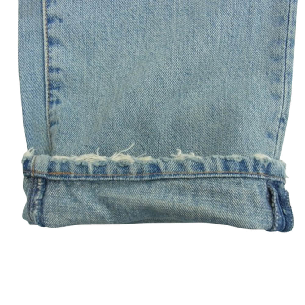 DIOR HOMME ディオールオム 06SS 6EH1011474 エディ期 リペア ダメージスキニー デニム パンツ ライトブルー系 30【中古】