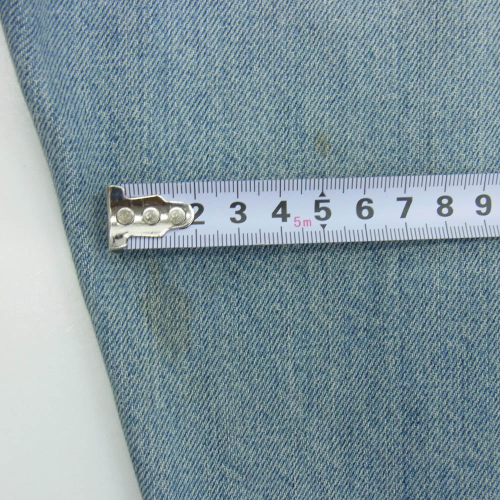 DIOR HOMME ディオールオム 06SS 6EH1011474 エディ期 リペア ダメージスキニー デニム パンツ ライトブルー系 30【中古】