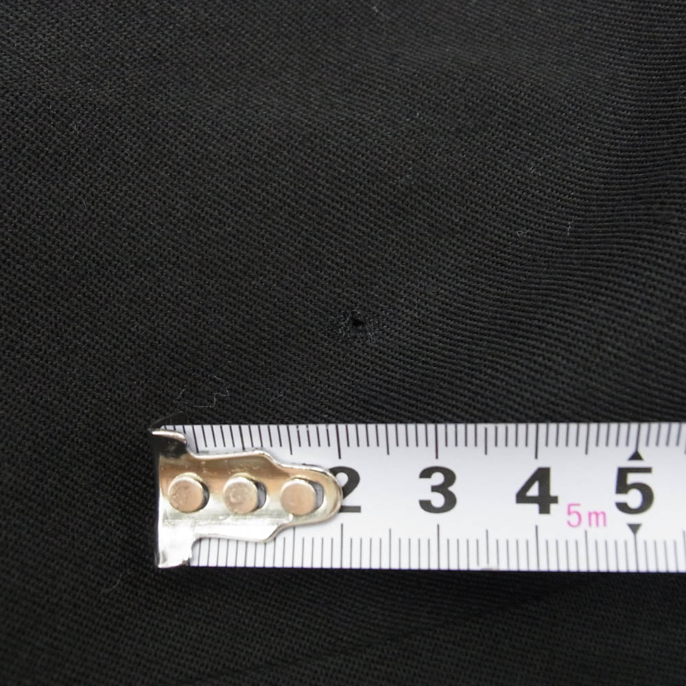 DIOR HOMME ディオールオム 04AW 4HH2032825 エディ期 襟サテン チェスター コート ブラック系 52【中古】