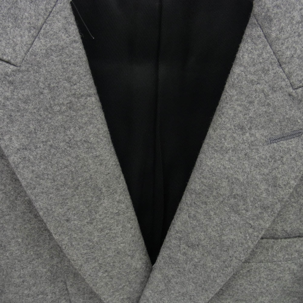 DIOR HOMME ディオールオム 06AW 6HH1031205 エディ期 燕尾 ウール ロング コート グレー系 48【中古】