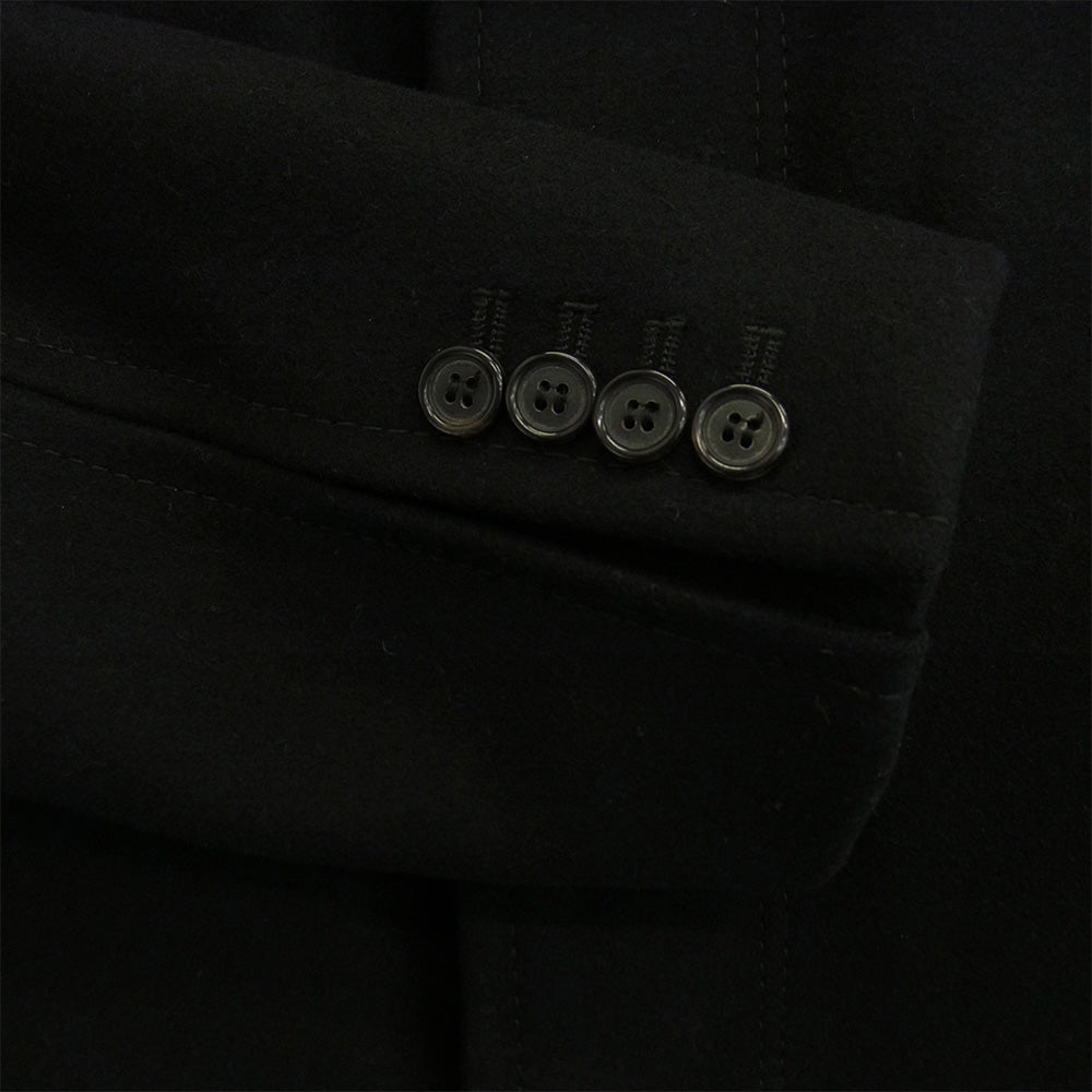 DIOR HOMME ディオールオム 05AW 5HH1036970 エディ期 GLAM期 ウール ロング コート ブラック系 50【中古】