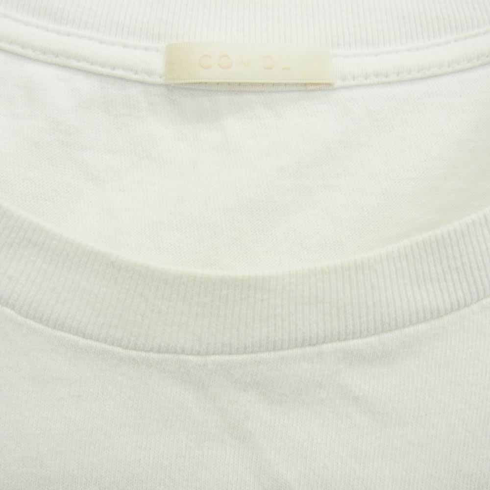 COMOLI コモリ 22SS V01-05016 空紡天竺 ノースリーブ カットソー ホワイト系 3【中古】