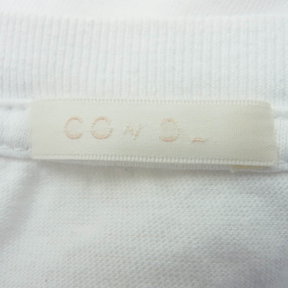 COMOLI コモリ 22SS V01-05016 空紡天竺 ノースリーブ カットソー ホワイト系 3【中古】