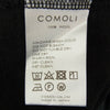 COMOLI コモリ 19SS P01-05007 日本製 ウール 天竺半袖 クルー ポケット 半袖 Tシャツ ブラック系 2【中古】