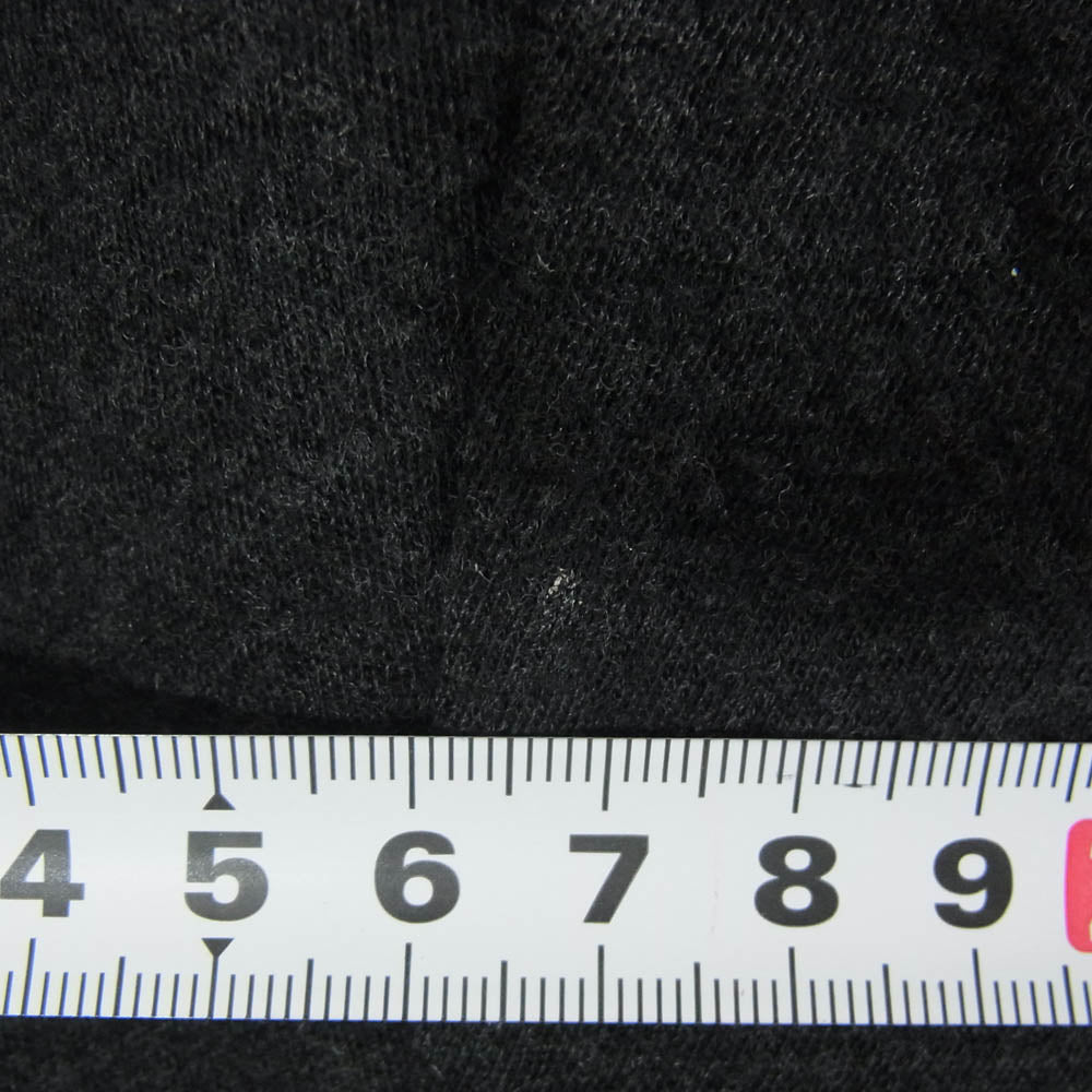 COMOLI コモリ 21AW U03-05006 ウール 天竺 長袖 クルー ニット ダークグレー系 2【中古】