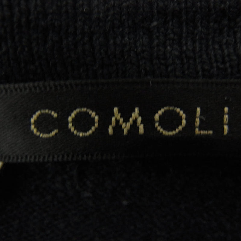 COMOLI コモリ 20SS R01-05009 シルクネップ ジャージ 長袖 クルー